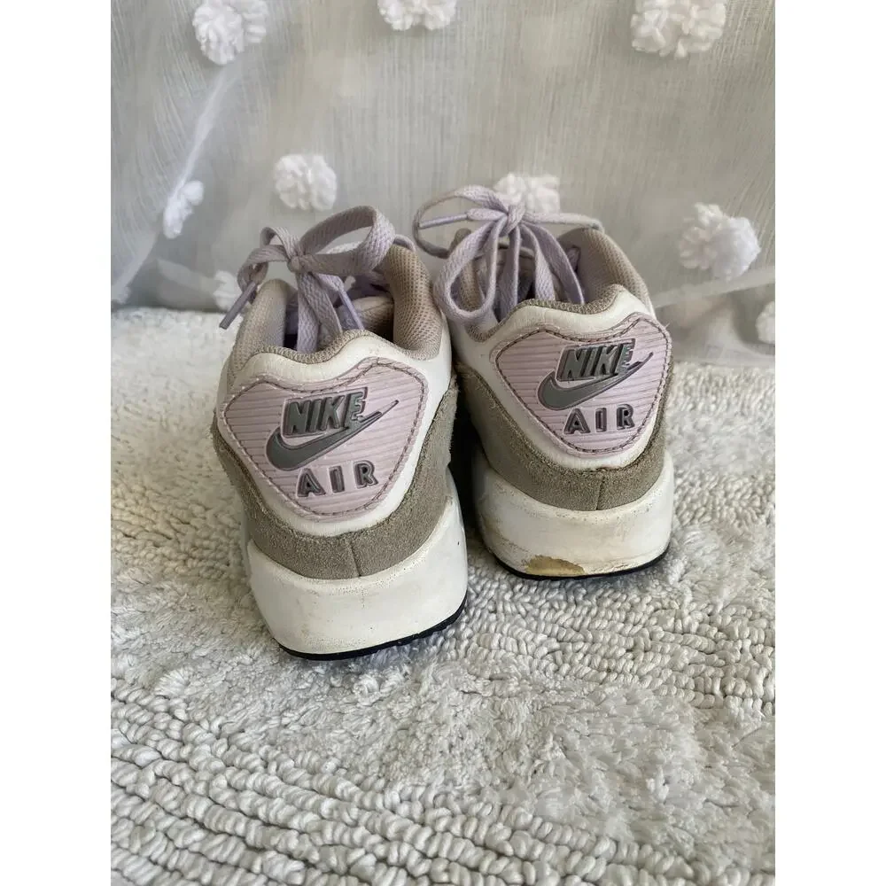Girls Purple Nike Air Max 90 Sneakers - Size 6Y - Picture 3 of 7
